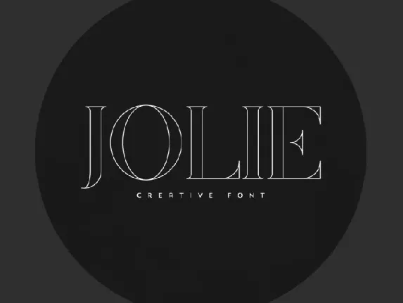 Jolie Serif font