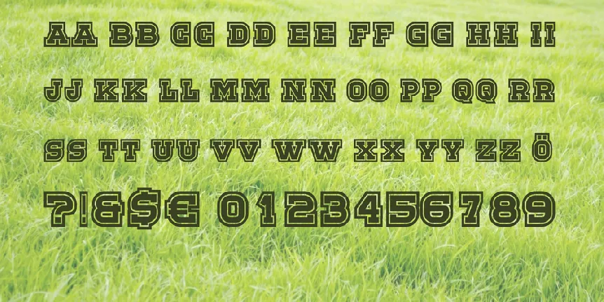 Sport font