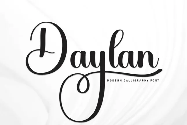 Daylan Script font