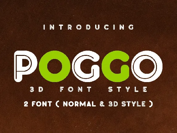 Poggo font