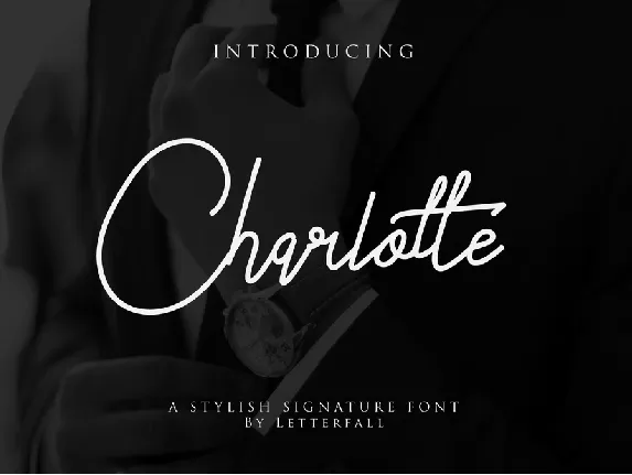 Charlotte Signature Free font