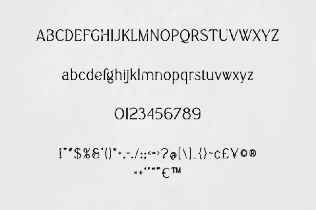 Gio Serif font