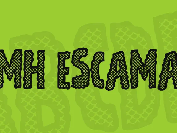 JMH Escamas font