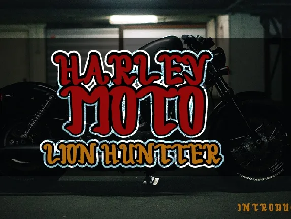 Harley Moto font