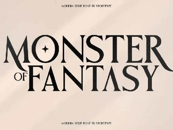 MONSTER OF FANTASY font