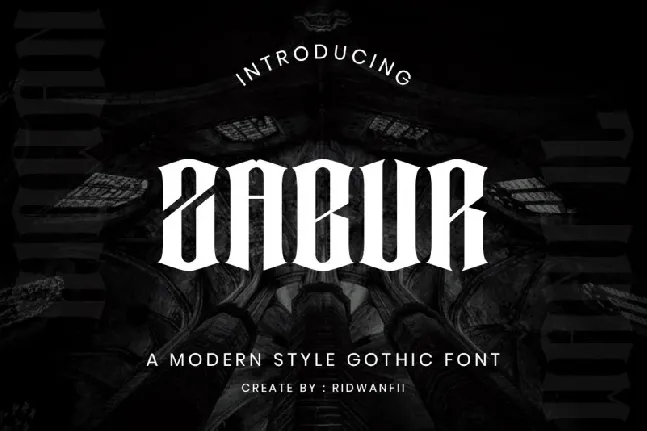 Zabur font