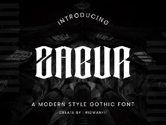 Zabur font