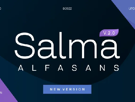 Salma Alfasans Sans Serif font