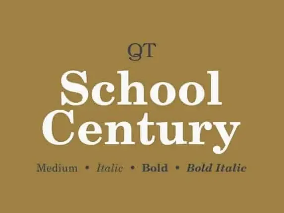 School Century Serif font