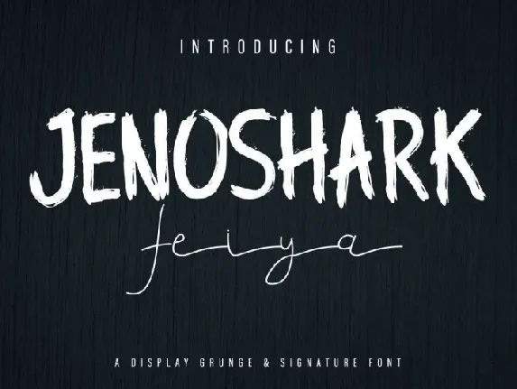 Jenoshark Feiya Duo font