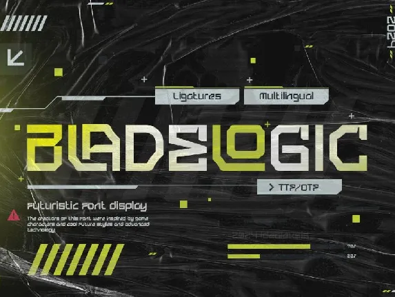 Blade Logic DEMO font