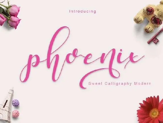 Phoenix Script Free font