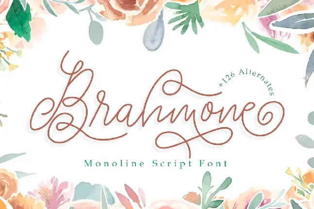 Brahmone font