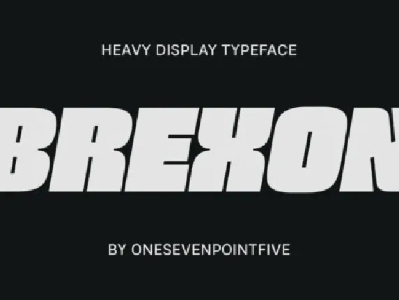 Brexon font