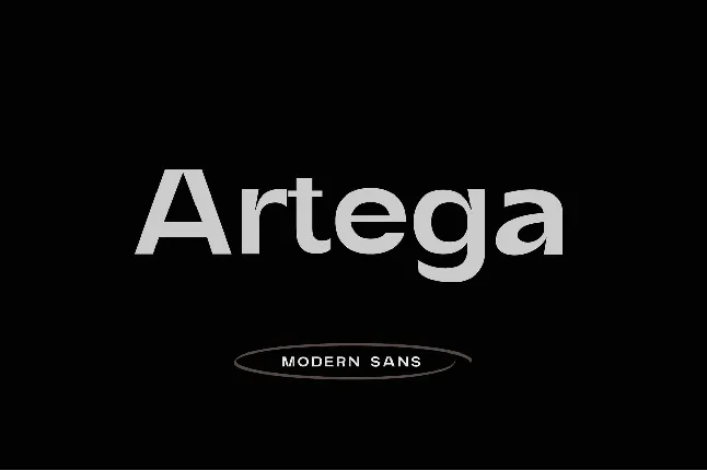 Artega font