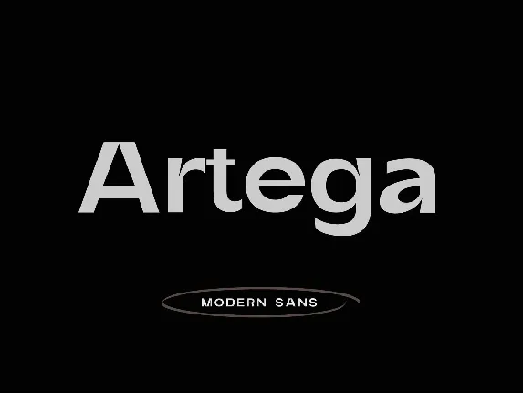 Artega font