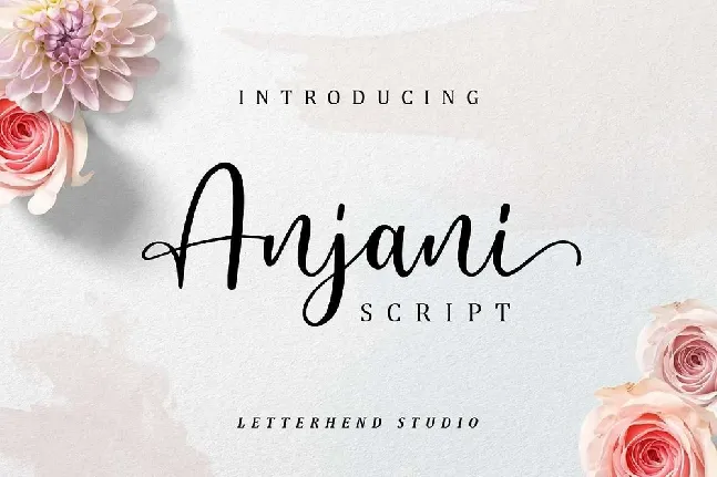 Anjani Script Free font