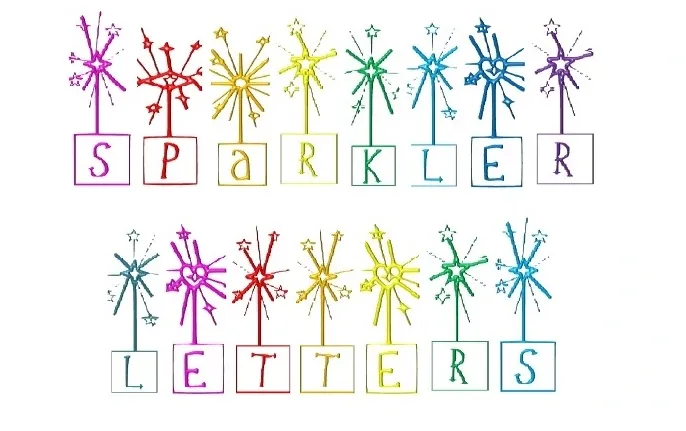 Sparkler Letters font