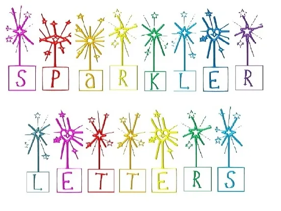 Sparkler Letters font