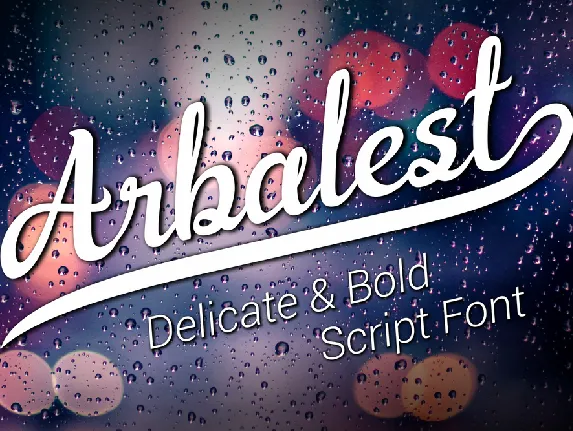 Arbalest font