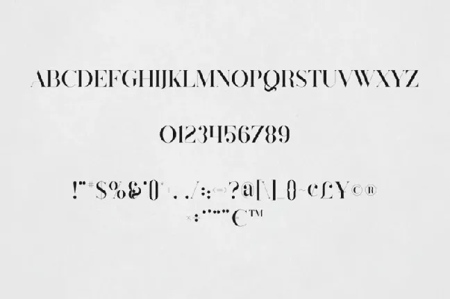 Felicity Display font