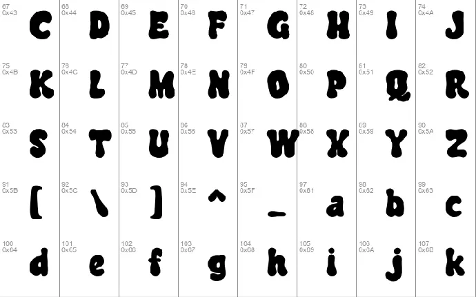 MAGIC CHEZE font