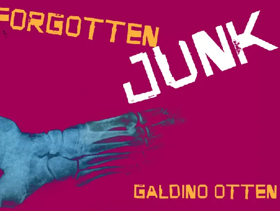 Forgotten Junk font