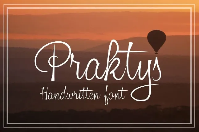 Praktys font