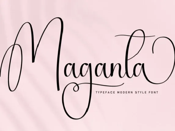 Maganta font