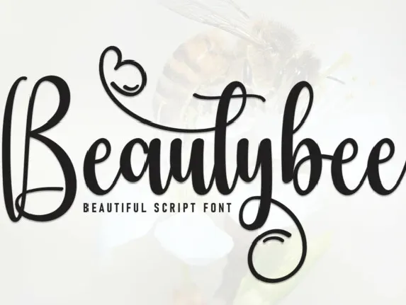 Beautybee Script font