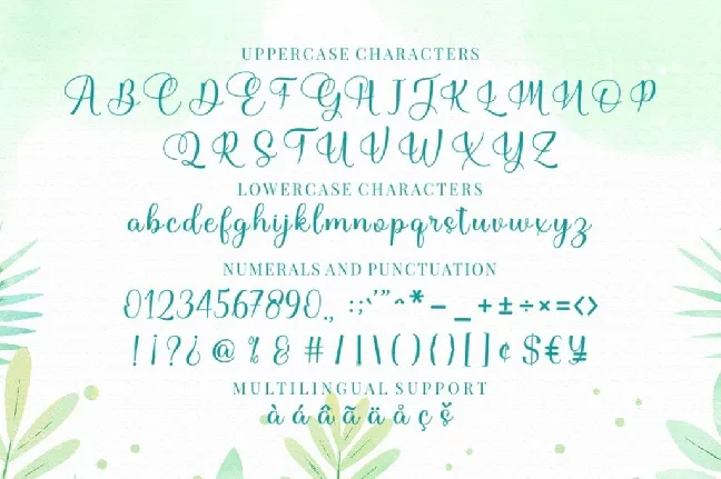 Belia Anestasha font