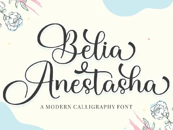 Belia Anestasha font