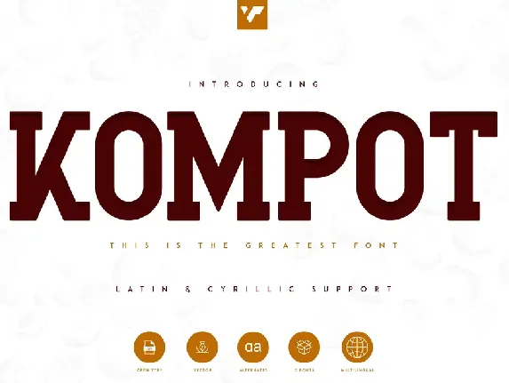 Kompot Slab Demo font