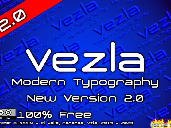 Vezla_2.0 font