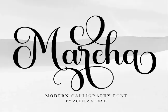 Marcha font