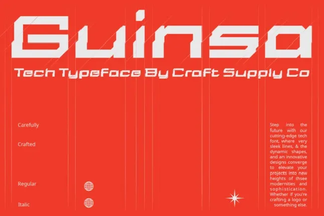 Guinsa font