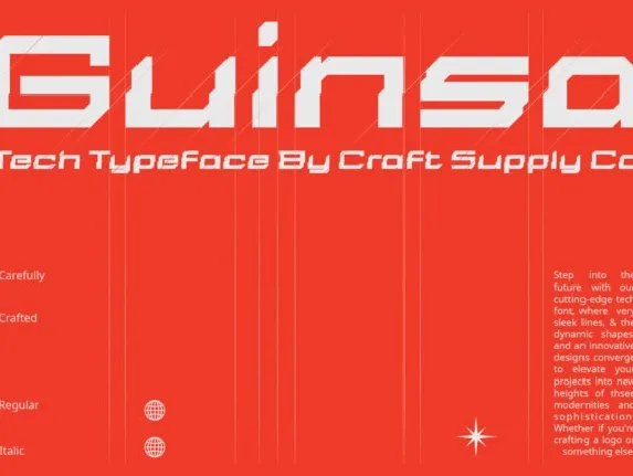 Guinsa font