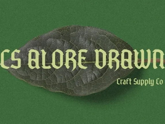 CS Alore Drawn font