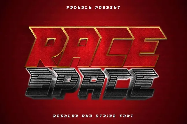 Race Space font