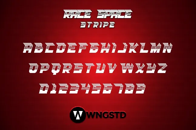 Race Space font