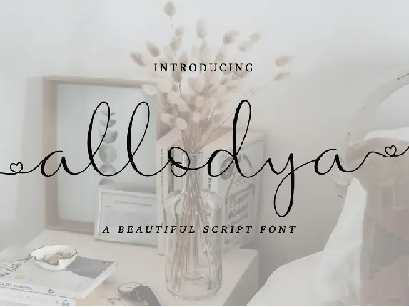 Allodya font