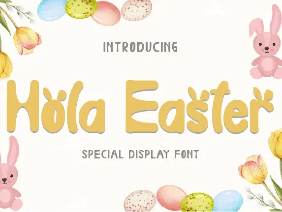 Hola Easter font