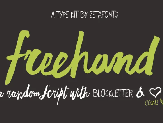 Freehand Script font