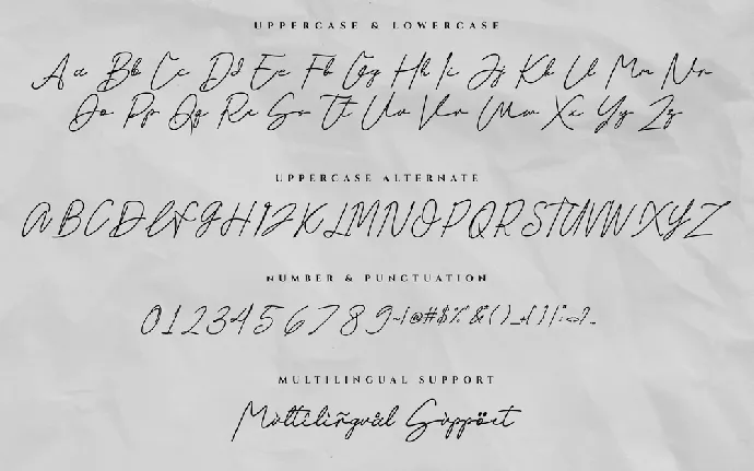 Neo Stone Signature font