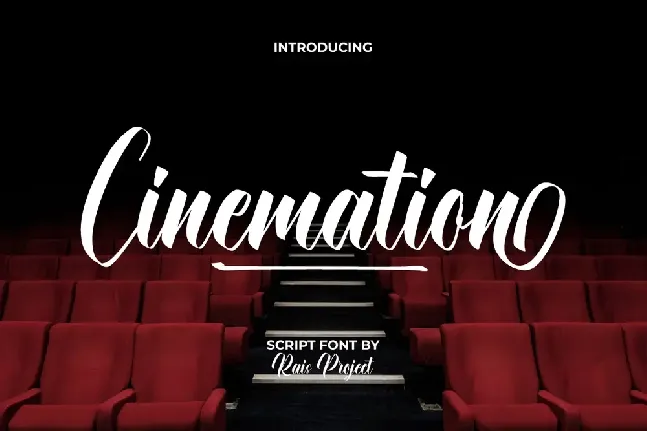 Cinemation font