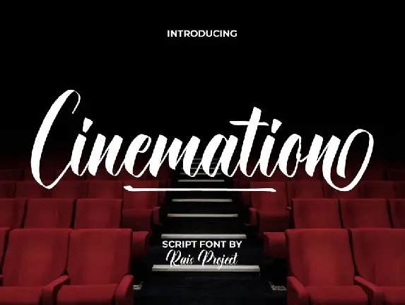 Cinemation font