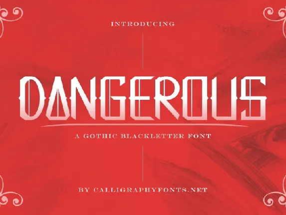 Dangerous font