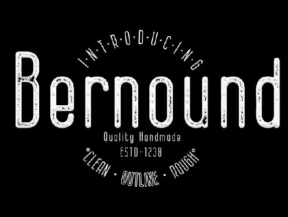 Bernound font