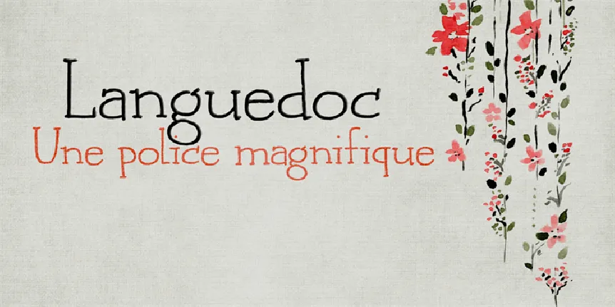 DK Languedoc font