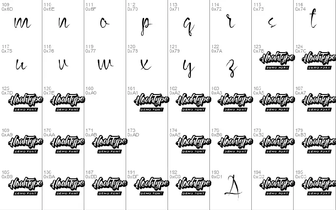 Highland Falls Demo font